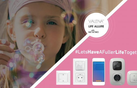С Valena™ Life/Allure with Netatmo да имаш „умен дом“ е лесно като детска игра!